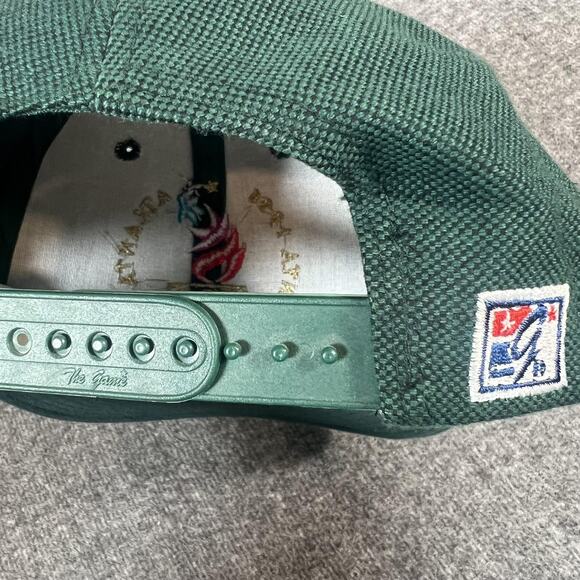 Vintage Atlanta 1996 Olympics Hat Cap Snap Back Mens OSFM Embroidered - Picture 7 of 11